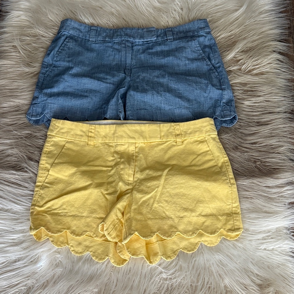 2 JCrew shorts sz 6